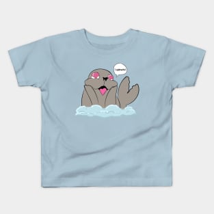 Cute Ocean Seal of Approval Kids T-Shirt